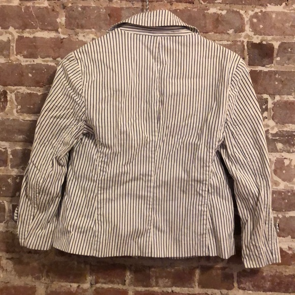 Talbots Seersucker Blazer - Picture 3 of 5